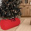 Northlight Quilted Multi-Use Large Holiday Storage Bag, 15", Red view 2