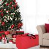 Northlight Quilted Multi-Use Large Holiday Storage Bag, 15", Red view 3