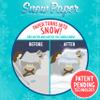 Creative Kids Snow Paper Snowy Nativity Scene Set with Paper Sheets Turn to Snow, White view 3