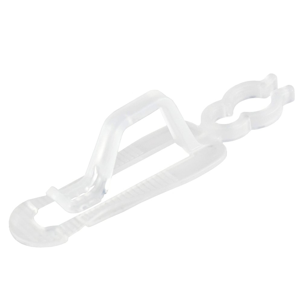 Bucket of 300 Clear Outdoor Universal Christmas Light Clips