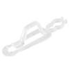 Bucket of 300 Clear Outdoor Universal Christmas Light Clips view 1