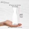35 oz Clear Plastic Drink Servers with Lids (12 Piece Set)  Disposable Carafe for Juice & Carafes for Mimosa Bar  Sangria Pitchers, Plastic Pitcher with Lid for Serving Tables| Smarty Had A Party view 4