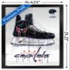 Trends International NHL Washington Capitals - Drip Skate 21 Wall Poster, 14.725" x 22.375", Black Framed Version view 3
