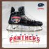 Trends International NHL Florida Panthers - Drip Skate 21 Wall Poster, 22.375" x 34", Mahogany Framed Version view 1