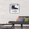 Trends International NHL Washington Capitals - Drip Skate 21 Wall Poster, 14.725" x 22.375", Silver Framed Version view 2