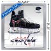 Trends International NHL Washington Capitals - Drip Skate 21 Wall Poster, 14.725" x 22.375", Silver Framed Version view 3