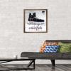 Trends International NHL Washington Capitals - Drip Skate 21 Wall Poster, 14.725" x 22.375", Bronze Framed Version view 2