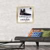 Trends International NHL Washington Capitals - Drip Skate 21 Wall Poster, 14.725" x 22.375", Gold Framed Version view 2