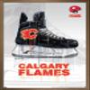 Trends International NHL Calgary Flames - Drip Skate 21 Wall Poster, 22.375" x 34", Bronze Framed Version view 1