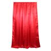 Zen Creative Designs Solid Shiny Satin Curtain Panel Window Treatment Backdrop Photography Kitchen Window Decor (58" Wide x 108" Long, Red) view 1