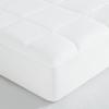 Cannon Classic Cotton White Cotton 1-Piece King Mattress Pad, Solid Color, 50% Cotton/%50% Polyester, for Men and Women, Oeko-TEX Certified Confidence view 2