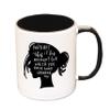 Bible verse Esther 4:14 coffee mug by swaygirls | Perhaps you were born for such a time as this | Christian coffee cup (15 oz, White/Black) view 1