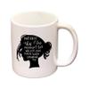 Bible verse Esther 4:14 coffee mug by swaygirls | Perhaps you were born for such a time as this | Christian coffee cup (15 oz, White/Black) view 2