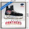 Trends International NHL Florida Panthers - Drip Skate 21 Wall Poster, 22.375" x 34", Barnwood Framed Version view 3