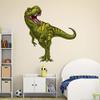 T-Rex Dinosaur Wall Decal - Boys Dinosaur Themed Wall Decal - Dinosaur Wall Decal Nursery Vinyl Decor Sticker (30"W x 32"H) view 2