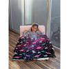ARNOVIC Cute Dinosaur Blanket, Cute Animal Gift for Women Men Girl Boy Birthday,Lightweight Soft Worm Cozy Flannel Throw for Bedding Sofa Couch 90"x120" Oversized King for Family - XL view 4