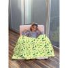 ARNOVIC Cute Dinosaur Blanket, Cute Animal Gift for Women Men Girl Boy Birthday,Lightweight Soft Worm Cozy Flannel Throw for Bedding Sofa Couch 90"x120" Oversized King for Family - XL view 4