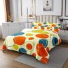 3 Piece Colorful Circle Quilt Bedding Set Women Aldult Lightweight Bedding Retro Abstract Bedspread Set Green Dots Bedspread Coverlet Soft Microfiber Home Quilt Set for King Bed All Season view 2