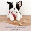 MON AMI Francois The French Bulldog Stuffed Animal | 10-Inch Soft & Huggable Stuffed Animal for Cuddling, Collecting & Gifting | Adorable Plush Companion for Dog Lovers of All Ages view 4