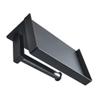 Cabilock 1set Wall-Mounted Tissue Storage Rack Roll Paper Holder for Bathroom Stylish Design Easy to Install Space-Saving Organizer for Tissue and Phone view 1