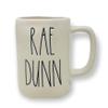 Dunn Rae RAE Double Sided Signature Mug RAE In Large Letters On One Side Rae's Signature On The Other - Very Rare view 1