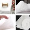 Maedack Christmas Snow Cover Blanket - 120x33cm Artificial Cotton Blanket Fluffy Fake Snow Cover for Xmas Tree Skirt Tables Fireplaces Village Display Scene Drapes Crafts view 2