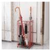Umbrella Stand Rack Modern Creative Metal Umbrella Stand, Umbrella Bucket Storage Rack, Umbrella Holders On The Entrance Porch, Black, Gold, Red (Color : Red) view 1