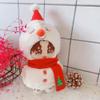 niannyyhouse Snowman Clothes 7.8in/20cm Plush Doll Clothes Hat + Coat + Scarf 2-Piece Set view 2