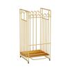 Umbrella Stand Rack Modern Creative Metal Umbrella Stand, Umbrella Bucket Storage Rack, Umbrella Holders On The Entrance Porch, Black, Gold, Red (Color : Gold) view 2