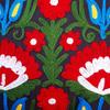 Indian Decorative Embroidered Handmade Suzani Designed Sofa Cushion Cover with Cotton Pom Poms Gift for Him Or Her 16 "Interior Decor (50) view 3