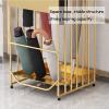 Umbrella Stand Rack Hollow Creative Umbrella Stand, Modern Metal Umbrella Holders, Umbrella Storage Racks are Used in Home Business Hotels, 3 Colors (Color : Red) view 3