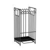 Umbrella Stand Rack Hollow Creative Umbrella Stand, Modern Metal Umbrella Holders, Umbrella Storage Racks are Used in Home Business Hotels, 3 Colors (Color : Black) view 1