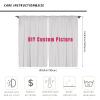 Amextrian Bandana Blackout Curtains for Home Decor,Bandana in Red and Black Rod Pocket Thermal Insulated Drapes Darkening Window Curtain for Girls Boy Bedroom Living Room 63 x 63 Inch view 4