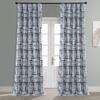 HPD Half Price Drapes Room Darkening Curtains for Bedroom, Living Room 50 X 96 Hashtag Printed, BOCH-HKC21064A-96 (1 Panel) Hashtag Basic Black view 1
