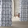 HPD Half Price Drapes Room Darkening Curtains for Bedroom, Living Room 50 X 96 Hashtag Printed, BOCH-HKC21064A-96 (1 Panel) Hashtag Basic Black view 2
