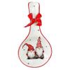 Christmas Spoon Rest Ceramic Farmhouse Kitchen Spoon Utensil Holder Rest for Stove Top Kitchen Counter view 1