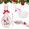 Christmas Spoon Rest Ceramic Farmhouse Kitchen Spoon Utensil Holder Rest for Stove Top Kitchen Counter view 2
