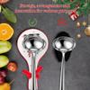 Christmas Spoon Rest Ceramic Farmhouse Kitchen Spoon Utensil Holder Rest for Stove Top Kitchen Counter view 4