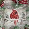 Let Heaven and Nature Sing Christmas Wreath Handmade Deco Mesh Available in 24 inch and 28 inch diameters view 4