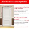 YYHJ Soundproof Thermal Door Curtains,Room Dividers Privacy Screen,Winter Thicken Cotton Doorway Drapes,Windproof Keep Warm Blanket,for Patio,Kitchen,Bedroom,Air Conditioner Room view 2