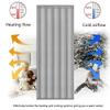 YYHJ Soundproof Thermal Door Curtains,Room Dividers Privacy Screen,Winter Thicken Cotton Doorway Drapes,Windproof Keep Warm Blanket,for Patio,Kitchen,Bedroom,Air Conditioner Room view 3