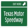 ArtFuzz Texas Motor Speedway Sign view 1