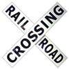 ArtFuzz Cross-Buck Railroad Sign RR-12 view 1