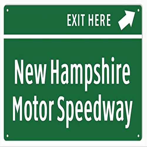 ArtFuzz New Hampshire Motor Speedway Sign