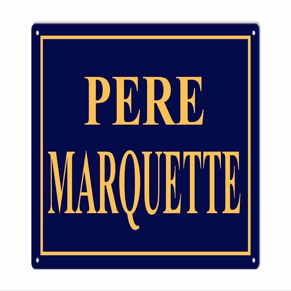 ArtFuzz Pere Marquette Railroad 9x12 Inches Vintage Wall Mount Sign