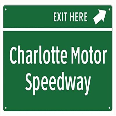 ArtFuzz Charlotte Motor Speedway Sign
