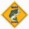 ArtFuzz Bass Xing Fishing Sign 1212 view 1