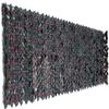 Artificial Faux Ivy Hedge Faux Privacy Fence Screen Privacy Hedge Screen Faux Fake Greenery Flower Green Leaves Garland Hanging Plant Panels for Wreath Home Garden Office Landscaping Balcony LSDRALOBB view 4