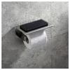 TYQXSH Stainless Steel Towel Bar Bathroom Hardware Set (Color : Paper Holder Plus) view 1