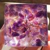 ZTBH Crystal Pyramid Tree of Life Orgone Pyramid Pink Opal Healing Crystals (Size : 50mm) view 3